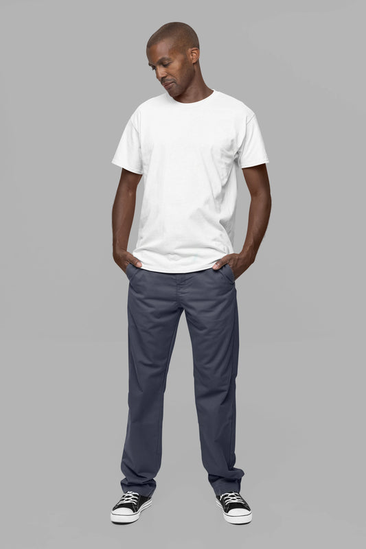 Cluvian Soul Eye Cotton Back Print T-Shirt – White
