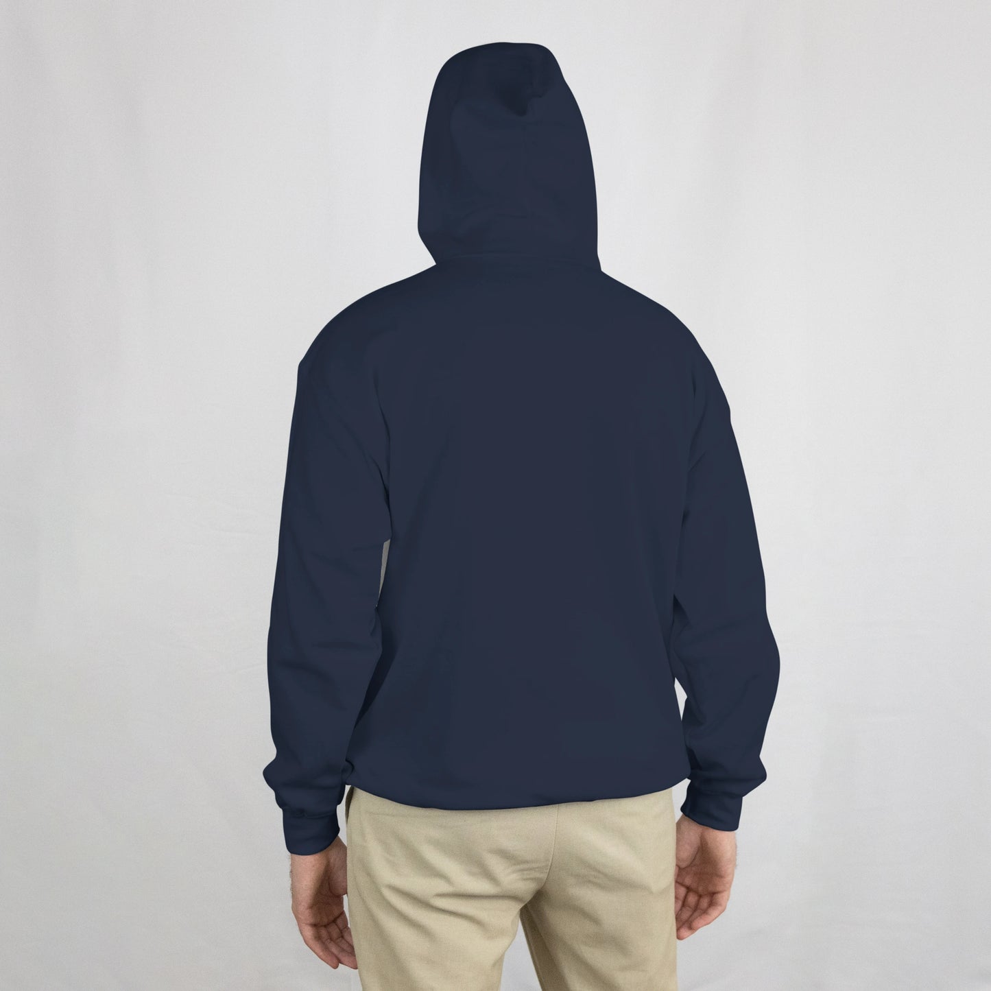 Cluvian Premium Cotton Hoodie – Navy Blue