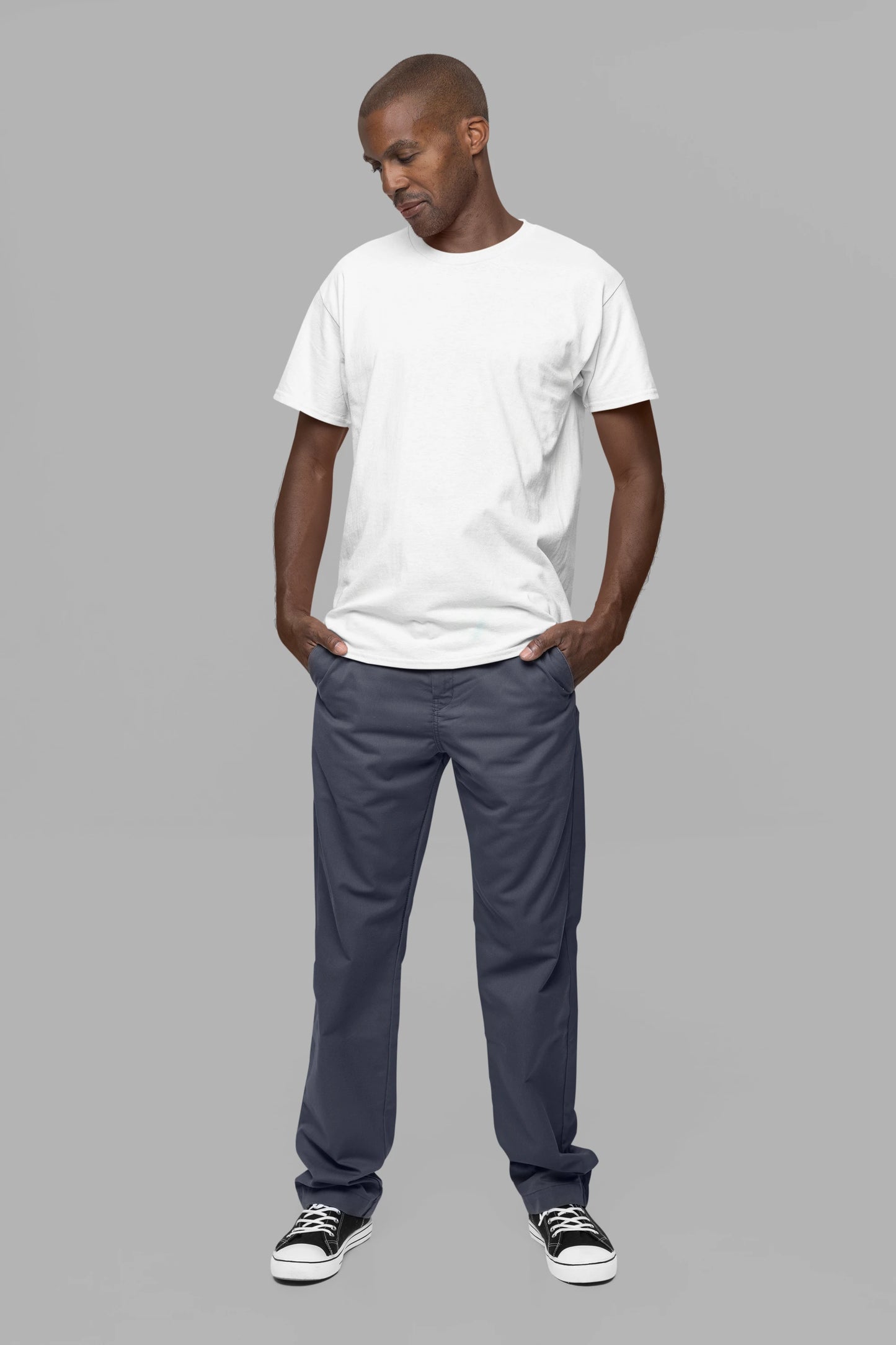 Cluvian Soul Eye Cotton Back Print T-Shirt – White
