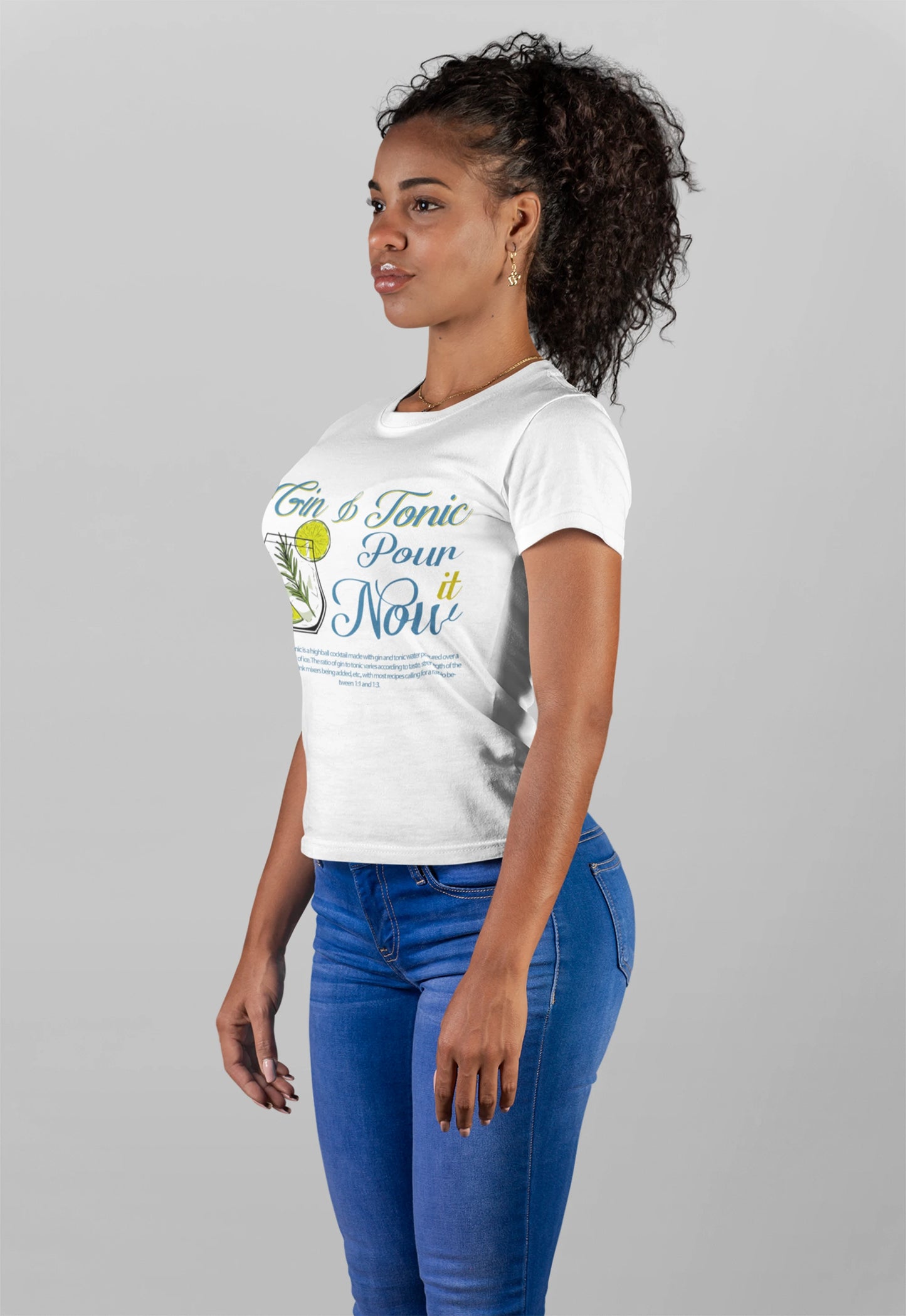 Cluvian Women’s Regular Fit Cotton T-Shirt – White