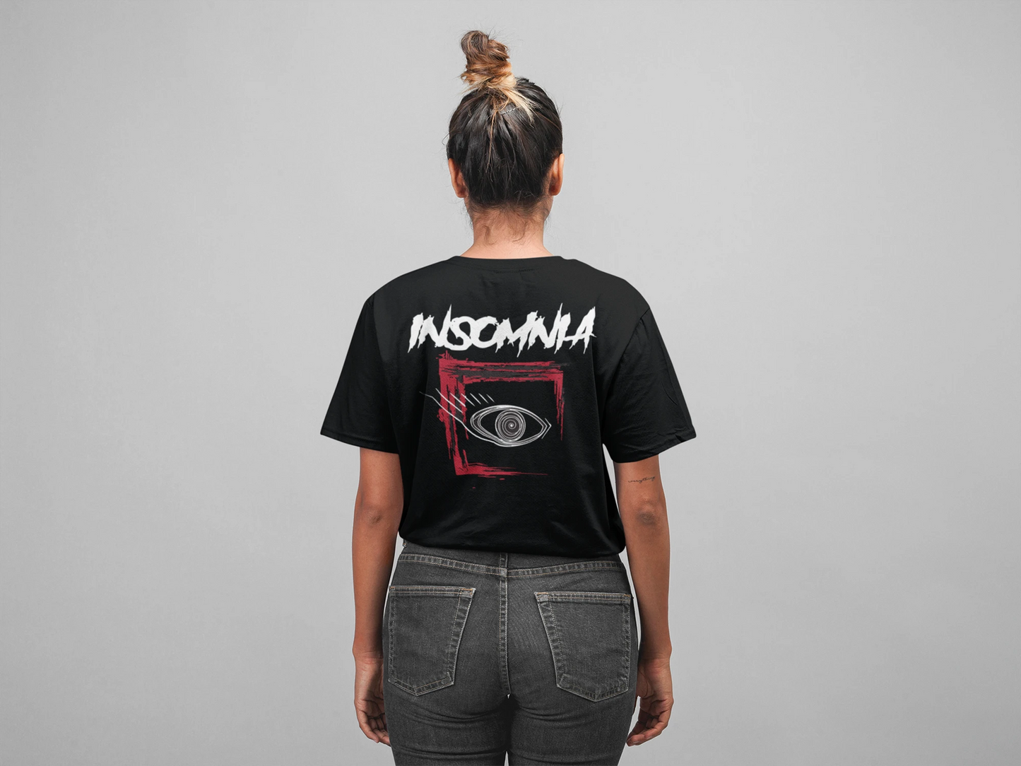 Cluvian Regular Fit Cotton T-Shirt – Black
